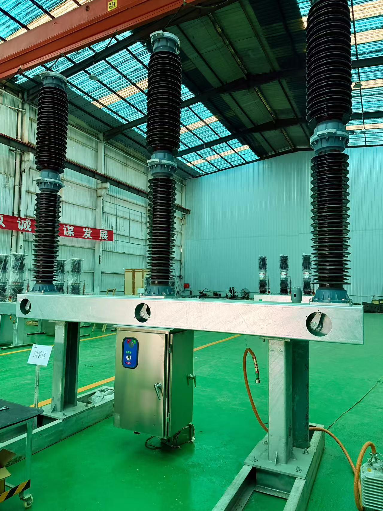 Interruptor automático de alta tensión de hexafluoruro de azufre para exteriores de 110 kV