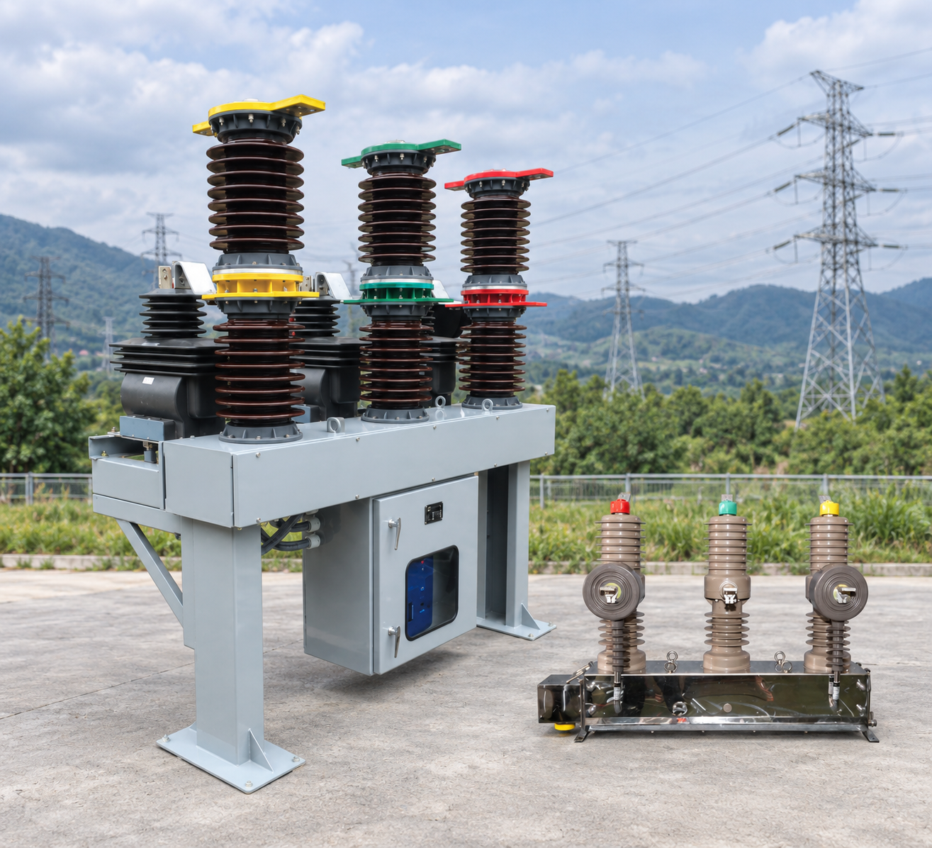 Qiandian Zhicheng circuit breaker products and transmission line application scenario design